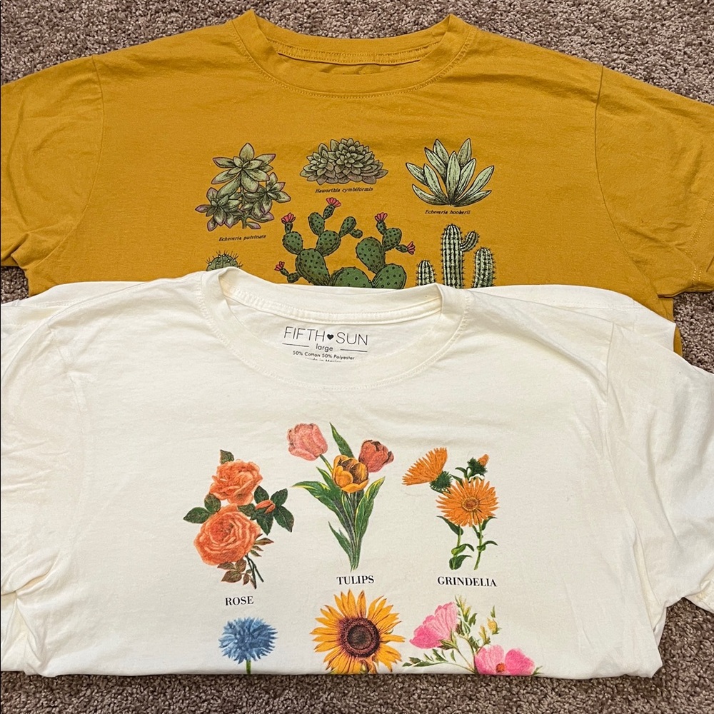 Fifth Sun bundle 2 T-shirts